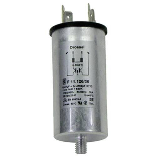 Eichhoff F011-126/036 F011-126/036 Entstörfilter 110 V/AC, 250 V/AC 16 A 1 mH 1 St.