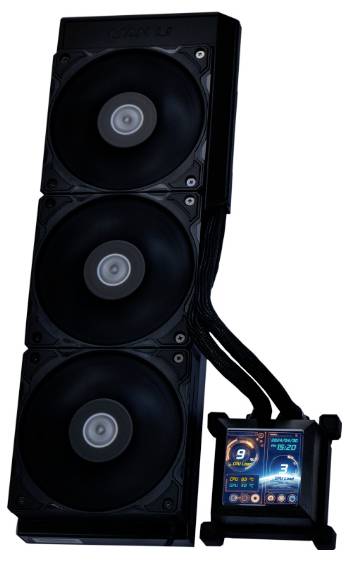 Thumbnail - Lian Li HydroShift LCD 360 Silent PC-Wasserkühlung Schwarz