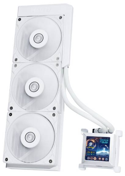 Thumbnail - Lian Li HydroShift LCD 360 Silent PC-Wasserkühlung Weiß