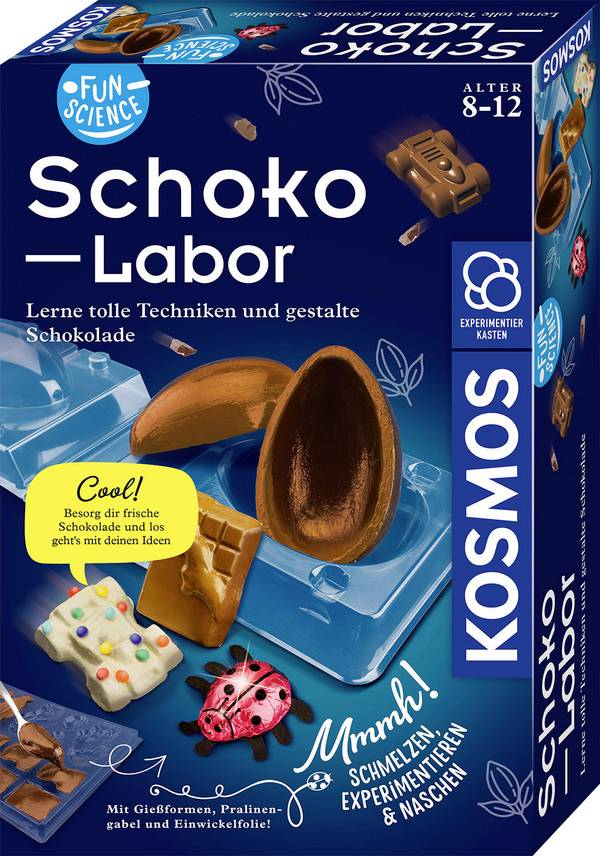 Fun Science Schoko Labor Lerne tolle Techniken und gestalte
