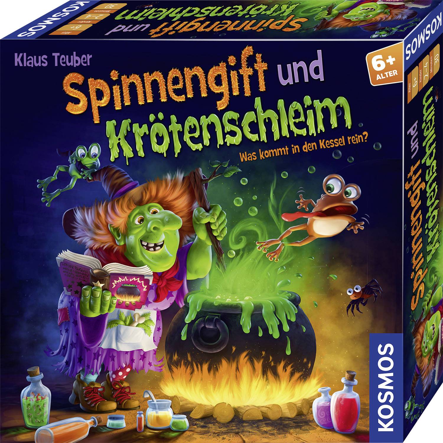 Kosmos 683498 KOSMOS Spinnengift Krötenschleim Brettspiel