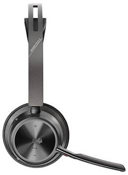 HP Poly Voyager Focus 2  On Ear Headset Bluetooth® Stereo Schwarz Noise Cancelling Headset Computer