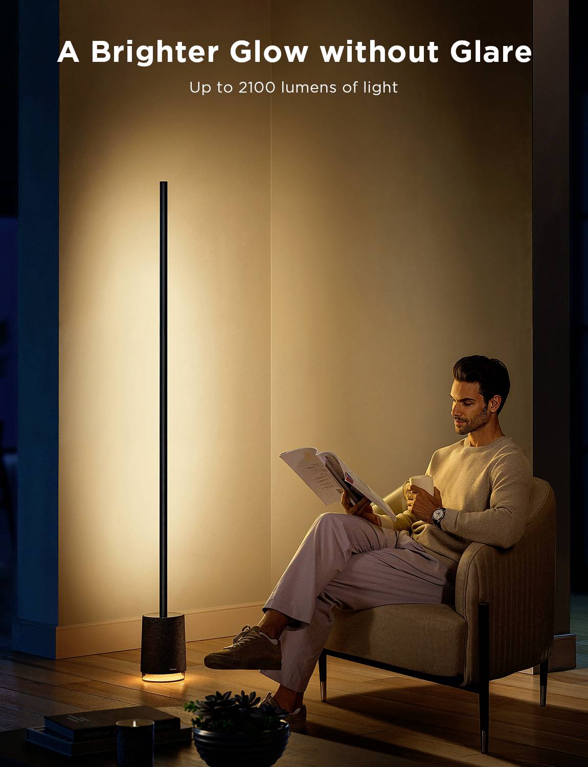 Govee RGBICWW SMART Lyra Eckstehlampe mit Lautsprecher H6079312-13