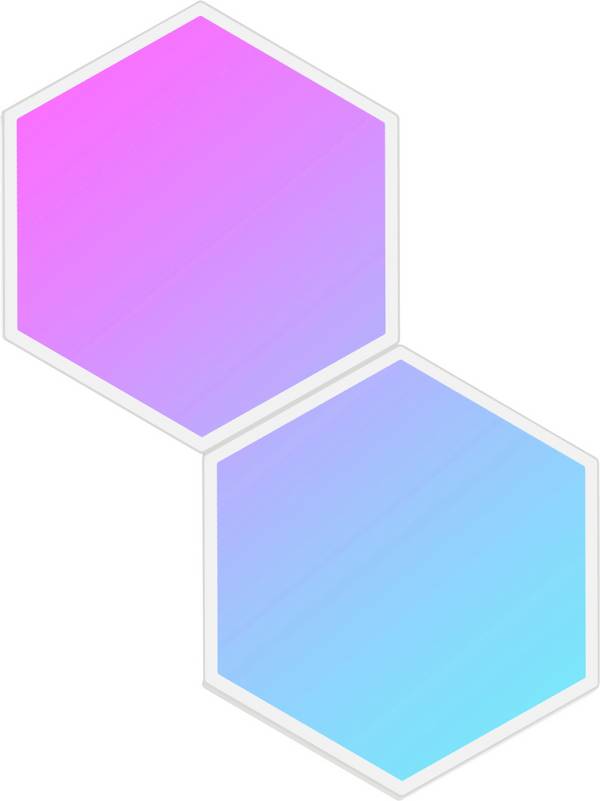 Govee Glide Hexa Light Panels Expansion Pack H1061002 LED-Panel (Erweiterung)  EEK: G (A - G) 23 W LED Weiß