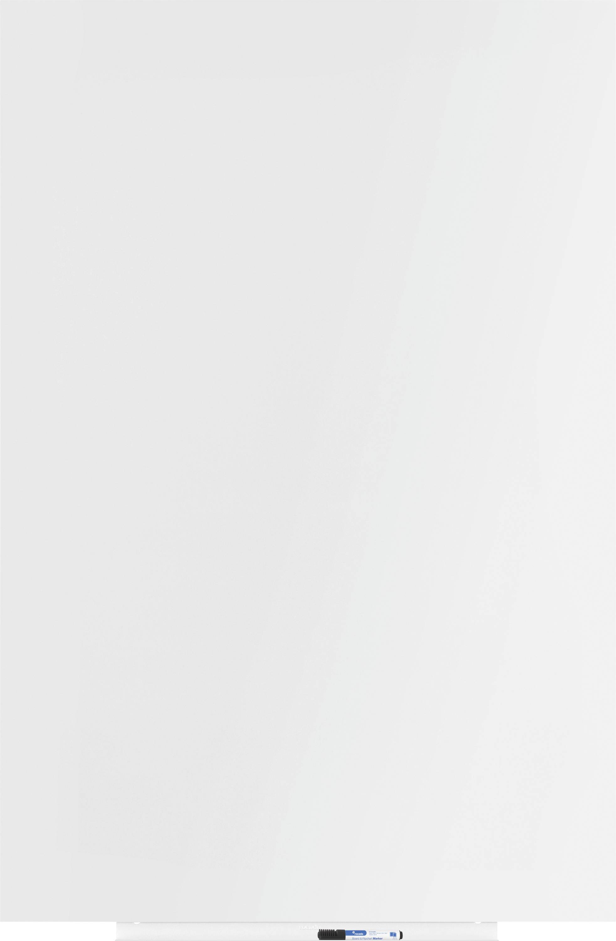 Rocada Whiteboard 6421R (B x H) 150 cm x 100 cm Weiß (RAL 9003) kunststoffbeschichtet Inkl. Ablageschale, Quer- oder Hoc...