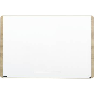 Rocada Whiteboard NAT6421 (B x H) 150 cm x 100 cm Weiß (RAL 9003) kunststoffbeschichtet Inkl. Ablageschale, Quer- oder H