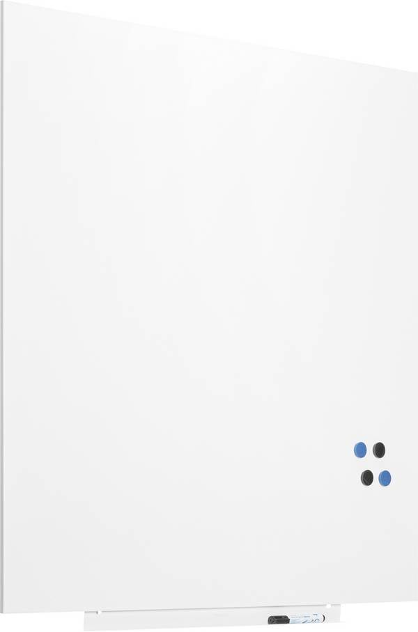 Rocada Whiteboard 6525PRO (B x H) 100 cm x 100 cm Weiß (RAL 9003) kunststoffbeschichtet Inkl. Ablageschale, Quer- oder Hochformat