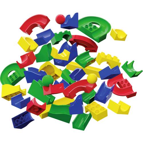 Hubelino Bahnelemente 55-teilig Konstruktions-Set