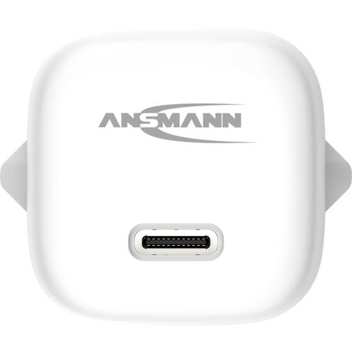 Ansmann HC120PD-mini USB Ladegerät 20 W 1x USB-C® Weiß Innenbereich