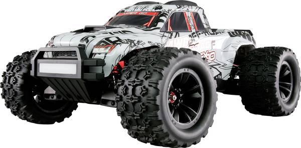 Amewi Hyper Go MTX10 Grau Brushless 1:10 RC Modellauto Elektro Monstertruck  RtR 2,4 GHz
