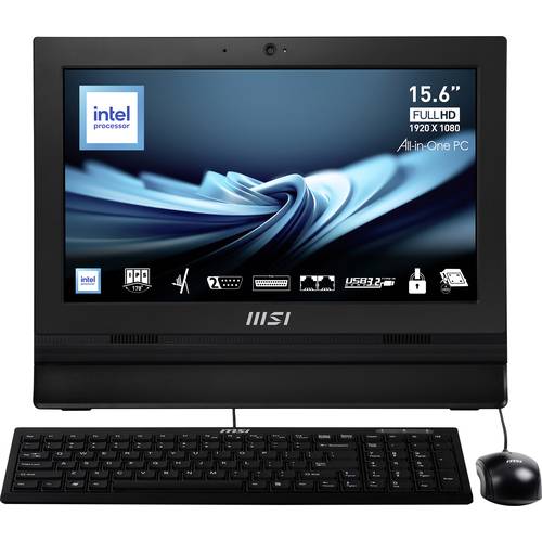 Thumbnail - MSI All-in-One PC PRO AP162T ADL-018XDE 39.6 cm (15.6 Zoll) Full HD Intel® N N100 3.4 GHz 4 GB RAM 128 GB SSD 00A60211-0...