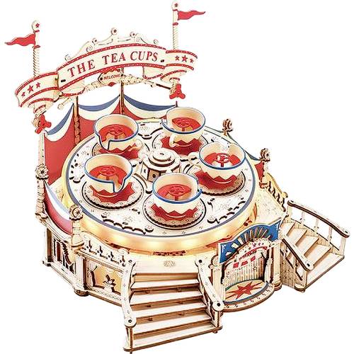 Pichler Modellbau Holz Tilt-A-Whirl Bausatz