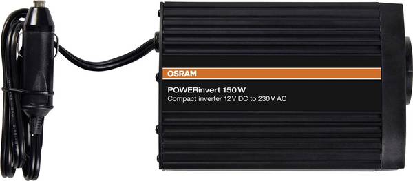 Osram Automotive POWERinvert Modified Sine Wave Inverter 12V DC 150W