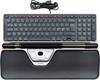 Contour Design RollerMouse RED wireless USB Tastatur, Maus-Set Nordisch, QWERTY Schwarz