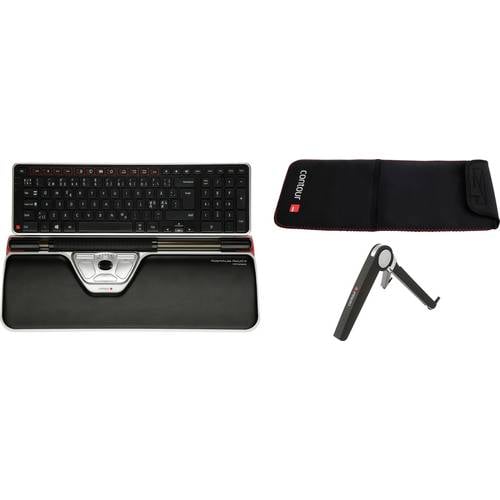Thumbnail - Contour Design Contour RollerMouse RED Plus wireless Tr Tastatur, Maus-Set Kabellos Schwarz 7 Tasten 2800 dpi