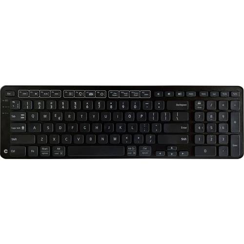 Contour Design Balance UK wireless U Bluetooth®, USB Tastatur US-Englisch, QWERTY Schwarz