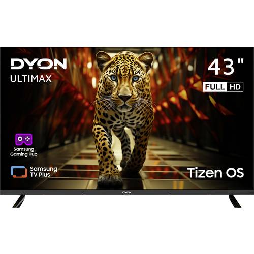 Dyon Ultimax 43F-TI LED-TV 108 cm 43 Zoll EEK E (A - G) DVB-T2, DVB-C, DVB-S2, Full HD, Smart TV, WLAN, CI+ Schwarz