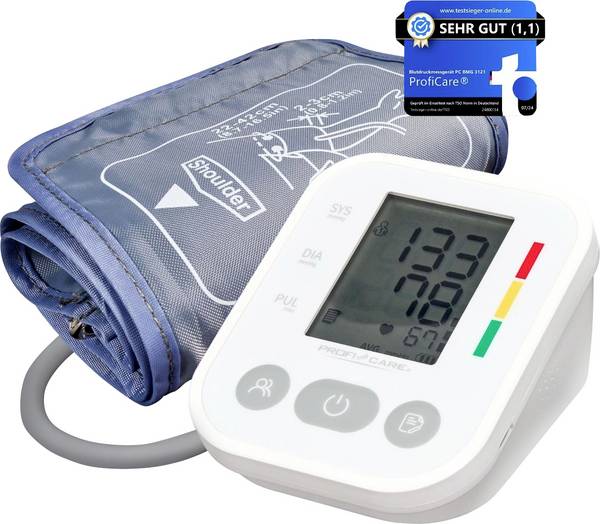 Profi-Care PC-BMG 3121 Oberarm Blutdruckmessgerät 331210