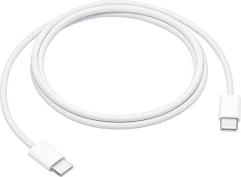 Apple USB-Ladekabel   USB-C® Stecker, USB-C® Stecker 1 m Weiß  MW493ZM/A