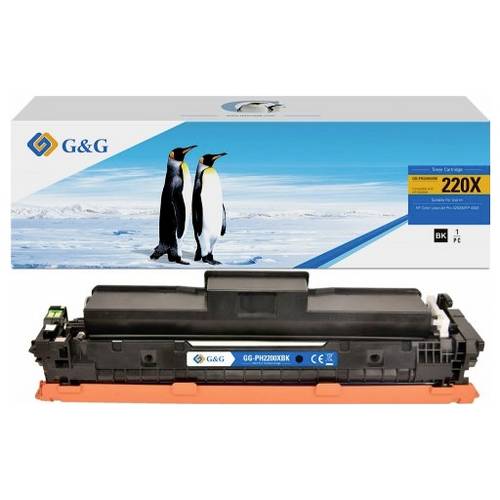 G&G Toner ersetzt HP 220X, W2200X Kompatibel Schwarz 7500 Seiten NT-PH2200XBK-B-V2-S1