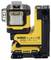 Ein gelbes und schwarzes Akku-Gerät von der Marke DeWalt. Es handelt sich um einen 18V XR Lithium-Ionen-Laser-Nivellierer.