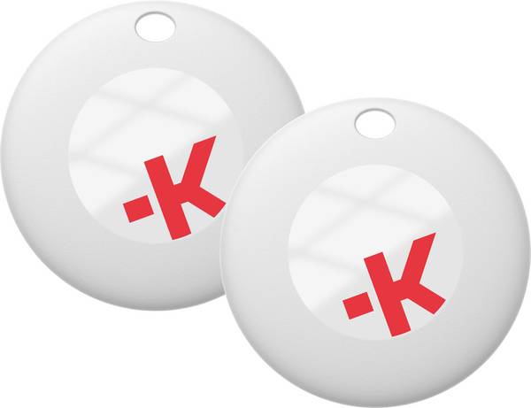 Skross eTAG X2 GPS Ortungssystem Gepäckstücktracker, Multifunktionstracker Weiß 1 Paar
