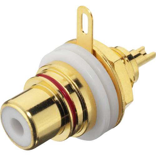 Monacor T-710GI Cinch-Einbaubuchse