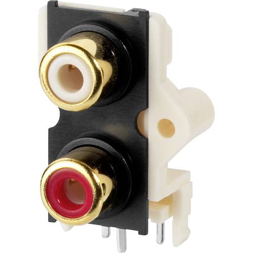 Monacor T-720G Cinch-Einbaubuchse