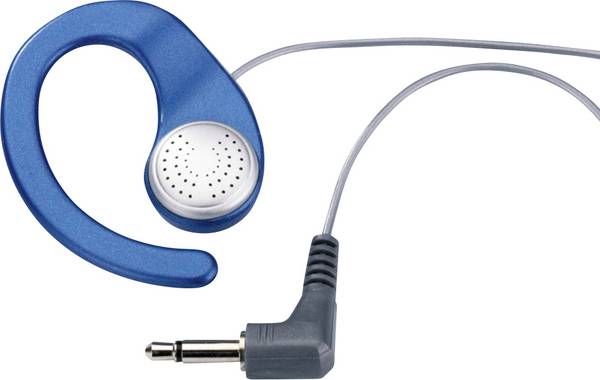 Monacor ES-10 In Ear Kopfhörer kabelgebunden Mono Mono