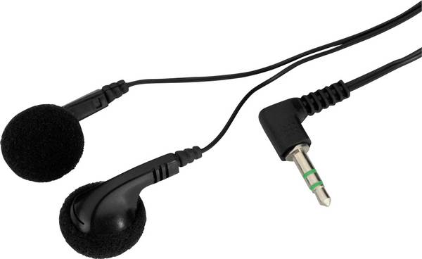 Monacor SE-20 In Ear Kopfhörer kabelgebunden Stereo