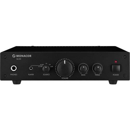 Thumbnail - Monacor SA-50 Stereo-Verstärker 2 x 25 W
