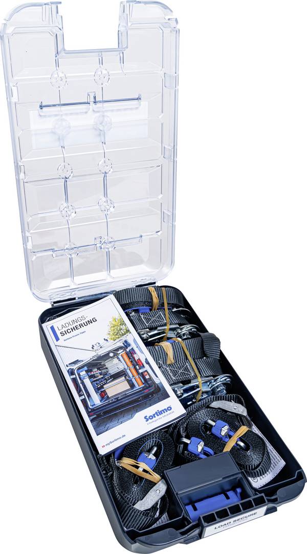 Sortimo 1000021068 Sicherungsgurte Sortiment (L x B x H) 357 x 205 x 85 mm