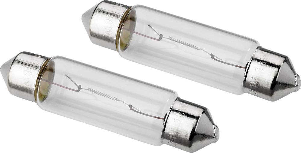 Monacor 0020540 Soffittenlamp 24 V 18 W Warmwit 1 paar afbeelding