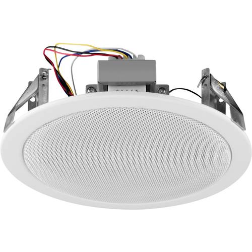 Monacor EDL-16 ELA-Deckenlautsprecher 100 V Weiß 1 St.