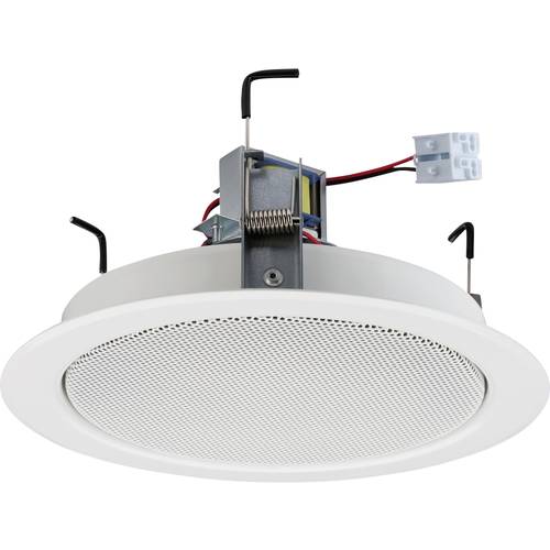 Monacor EDL-70/WS ELA-Deckenlautsprecher 100 V Weiß 1 St.