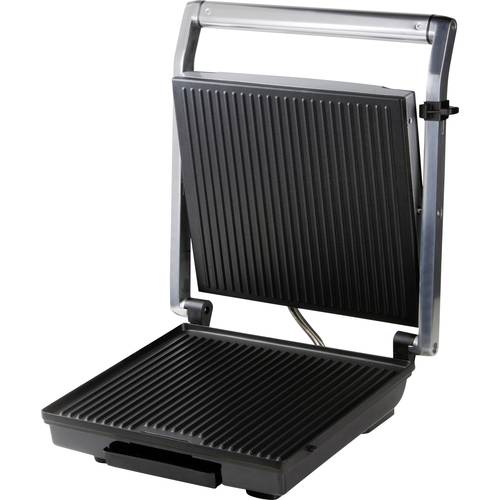 DOMO DO9225G Elektro Grill Cool-Touch-Gehäuse, Antihaftbeschichtung, Kontrollleuchte Schwarz
