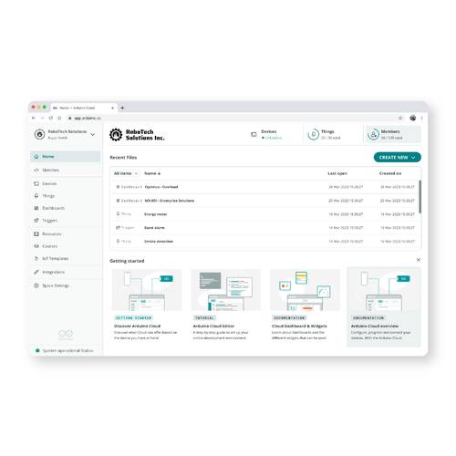 Arduino 1 year Enterprise Prototyping Plan Cloud-Zertifikat Passend für (Entwicklungskits): Arduino