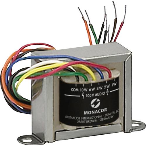Monacor TR-175/10 100-V-Übertrager