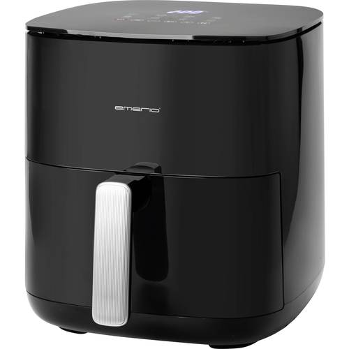 EMERIO AF-131797.1 Heißluft-Fritteuse 5 l 2000 W BPA-frei, Timerfunktion Schwarz