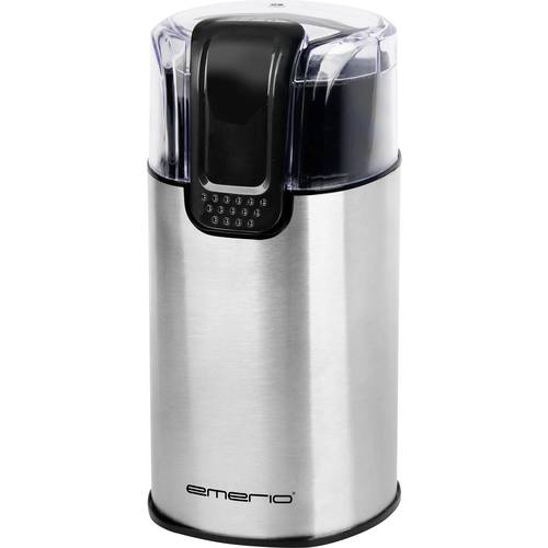 EMERIO CG-125372 CG-125372 Kaffeemühle Schwarz, Edelstahl
