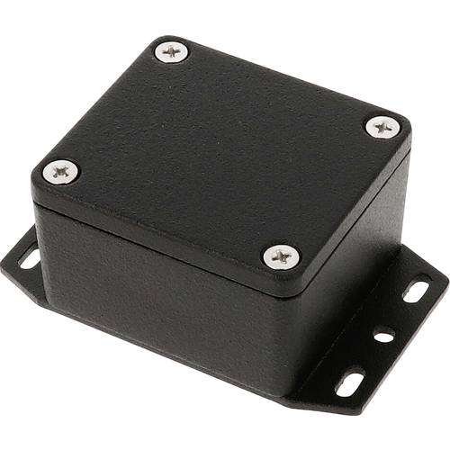 Hammond Electronics 1550Z104FBK Universal-Gehäuse 65 x 58 x 35 Aluminium Druckguss Schwarz 1 St.