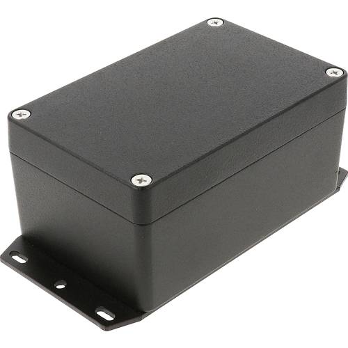 Hammond Electronics 1550Z108FBK Universal-Gehäuse 125 x 81 x 59 Aluminium Druckguss Schwarz 1 St.