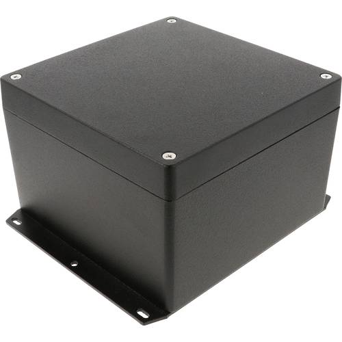 Hammond Electronics 1550Z139FBK Universal-Gehäuse 160 x 160 x 102 Aluminium Druckguss Schwarz 1 St.