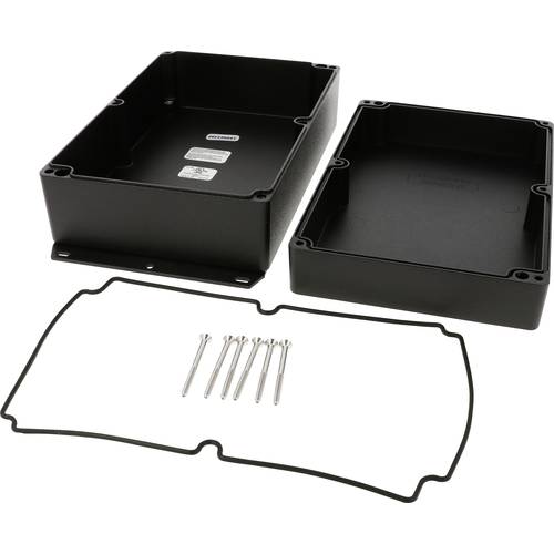 Thumbnail - Hammond Electronics 1550Z220FBK Universal-Gehäuse 223 x 147 x 83 Aluminium Druckguss Schwarz 1 St.