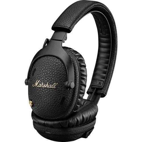 Thumbnail - Marshall Monitor III A.N.C Black Over Ear Headset Bluetooth® Stereo Schwarz Noise Cancelling HiFi