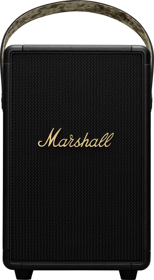 Marshall Tufton Black & Brass Bluetooth® Lautsprecher Schwarz