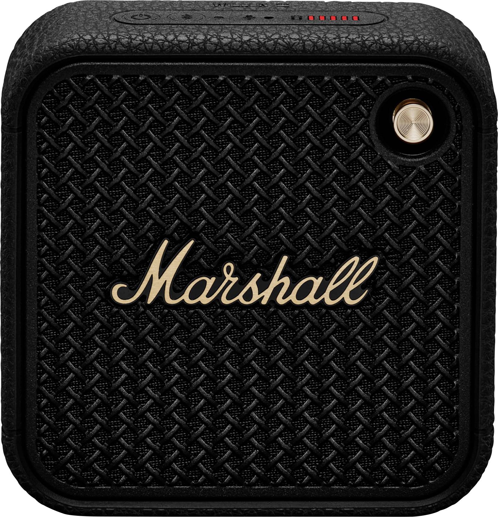 Marshall Kilburn II Black & Brass Bluetooth® Lautsprecher Schwarz