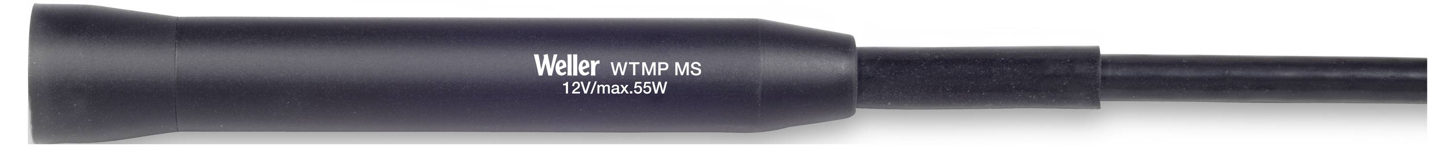 Ein schwarzer, zylindrischer Sensor mit der Aufschrift 'Vaisala HMP155'. Er ist ein Teil eines Wetterüberwachungssystems.