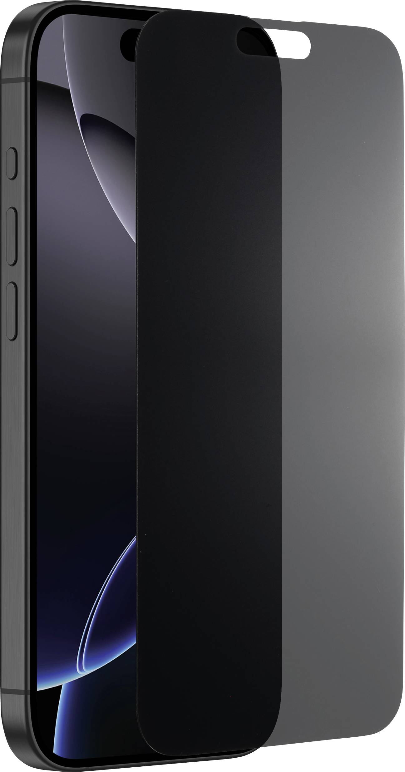 Renkforce iPhone 16 Plus Blickschutzfolie Displayschutzfolie Pellicola di protezione per display Apple iPhone 16 Plus 1 pz. protezione privacy lateral