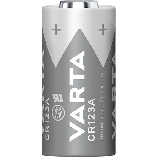Thumbnail - Varta VARTA LITHIUM Cylindrical CR123A Blister 2 Fotobatterie CR-123A Lithium 1430 mAh 3 V 2 St.